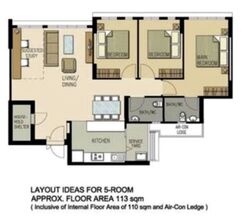 Blk 684A Waterway View (Punggol), HDB 5 Rooms #535904791